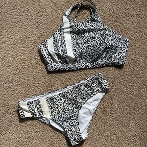 Athleta Zimbabwe High Neck Bikini